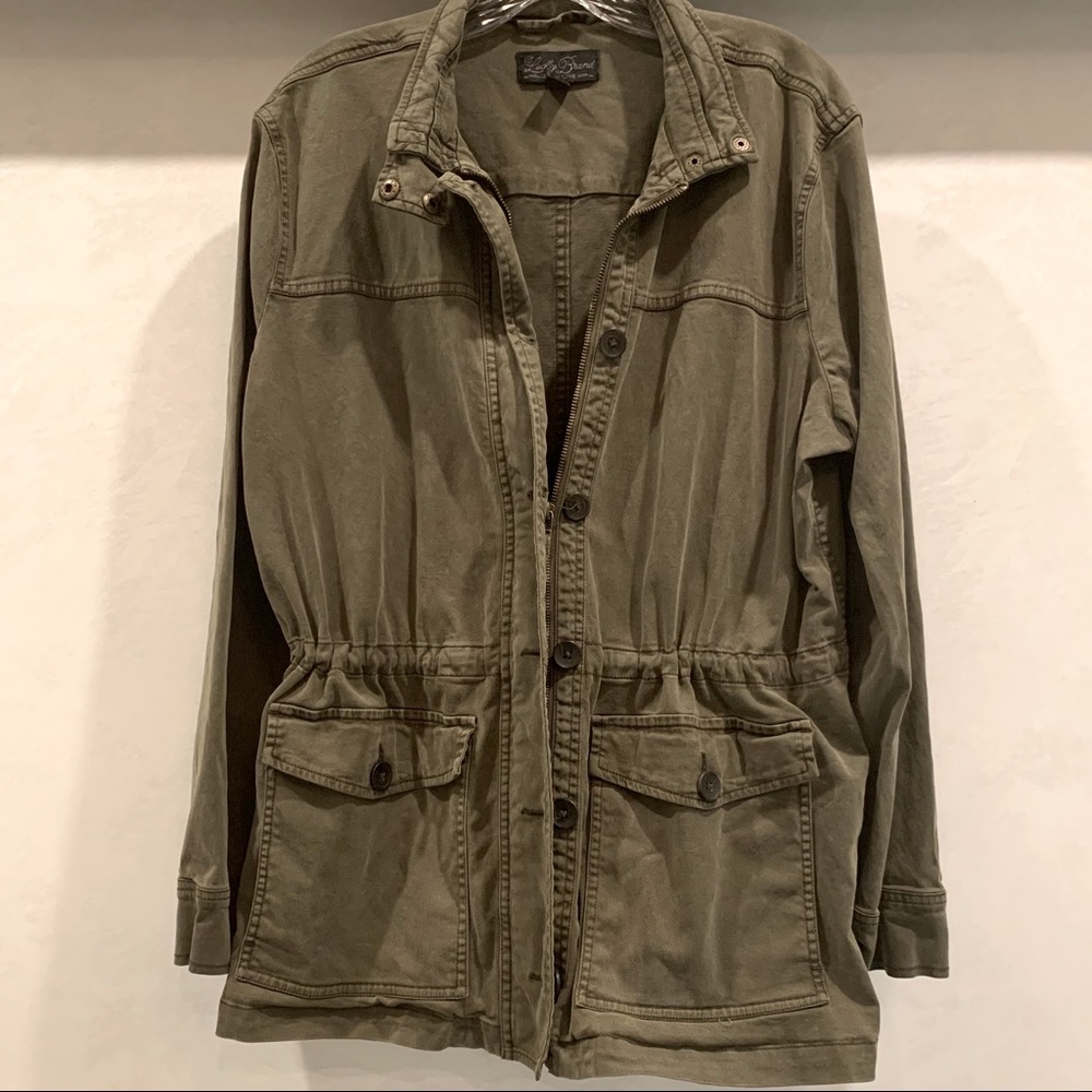 Lucky Olive XL cargo jacket